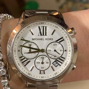 Silver Michael Kors watch
